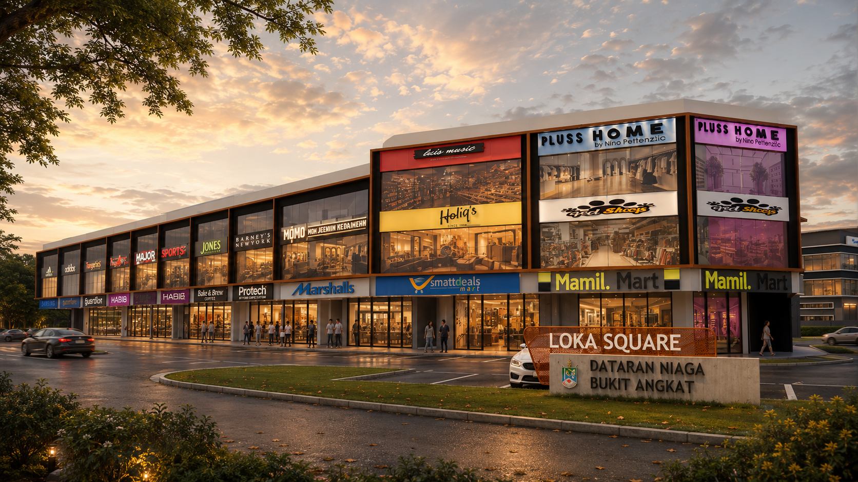 Dataran Bukit Angkat shop offices, Kajang